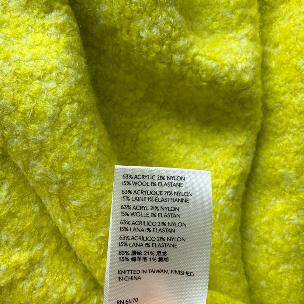 Free People Bright Yellow Women's Sweater - Picture 7 of 7